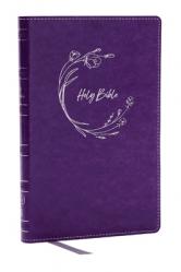  KJV Holy Bible: Ultra Thinline, Purple Leathersoft, Red Letter, Comfort Print: King James Version 