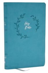  NKJV Holy Bible, Value Ultra Thinline, Teal Leathersoft, Red Letter, Comfort Print 