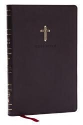  NKJV Holy Bible, Ultra Thinline, Black Leathersoft, Red Letter, Comfort Print 