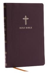  NKJV Holy Bible, Ultra Thinline, Burgundy Bonded Leather, Red Letter, Comfort Print 