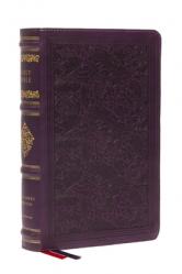  KJV Large Print Reference Bible, Purple Leathersoft, Red Letter, Comfort Print (Sovereign Collection): Holy Bible, King James Version 