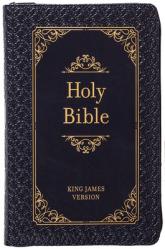  KJV Holy Bible Zip Midnight 