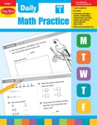  Daily Math Practice, Grade 1 Teacher Edition 