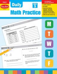  Daily Math Practice, Grade 5 Teacher Edition 