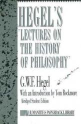  Hegel\'s Lectures on History of Philosophy 