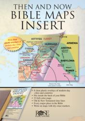  Then and Now Bible Maps Insert 