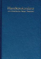  Handkonkordanz Zum Griechischen Neuen Testament [Pocket Concordance to the Greek New Testament] (Hardcover) 