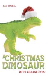  A Christmas Dinosaur With Yellow Eyes 