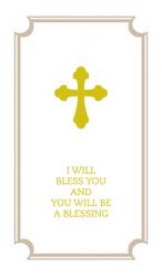  I Will Bless You and You Will Be a Blessing, Commemorative Wedding Booklet, Gift Edition 