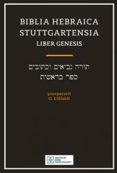  Biblia Hebraica Stuttgartensia Liber Genesis (Softcover) 