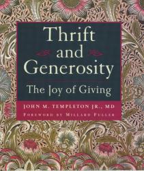  Thrift & Generosity: Joy of Giving 