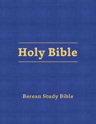  Berean Study Bible (Blue Hardcover) 