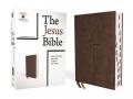  The Jesus Bible, NIV Edition, Leathersoft, Brown, Indexed, Comfort Print 