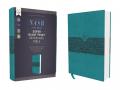  Nasb, Super Giant Print Reference Bible, Leathersoft, Teal, Red Letter Edition, 1995 Text, Comfort Print 