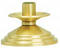  Candlestick Altar 2 inch Brass 